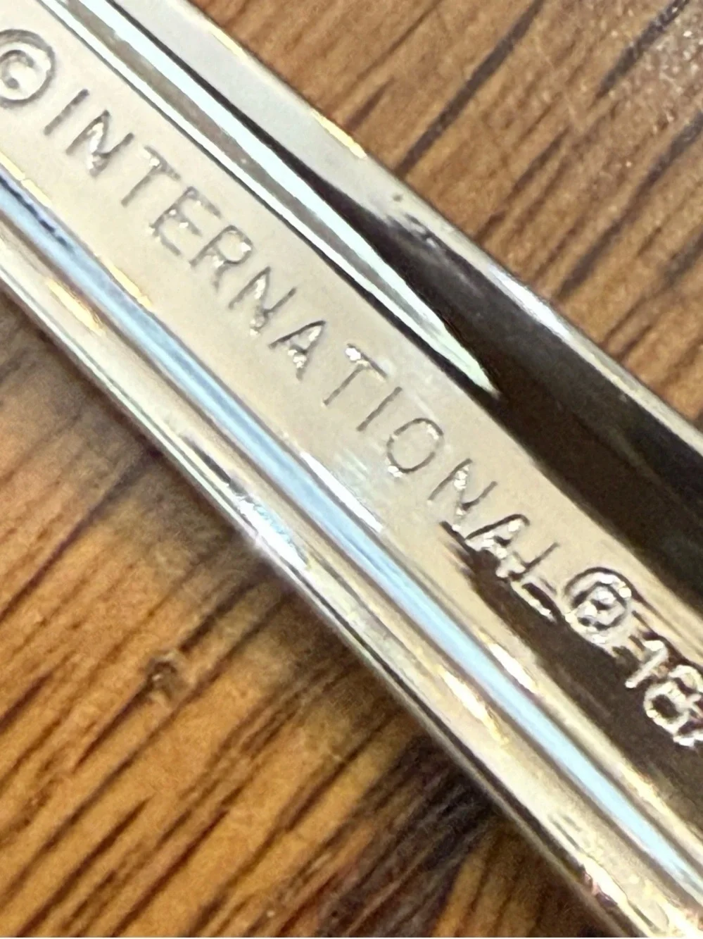 International Silver six polished